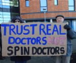 Salford Junior Doctors Strike
